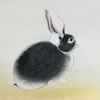 Japanese Rabbit or Hare paintings and prints