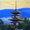 Japanese Tower paintings and prints